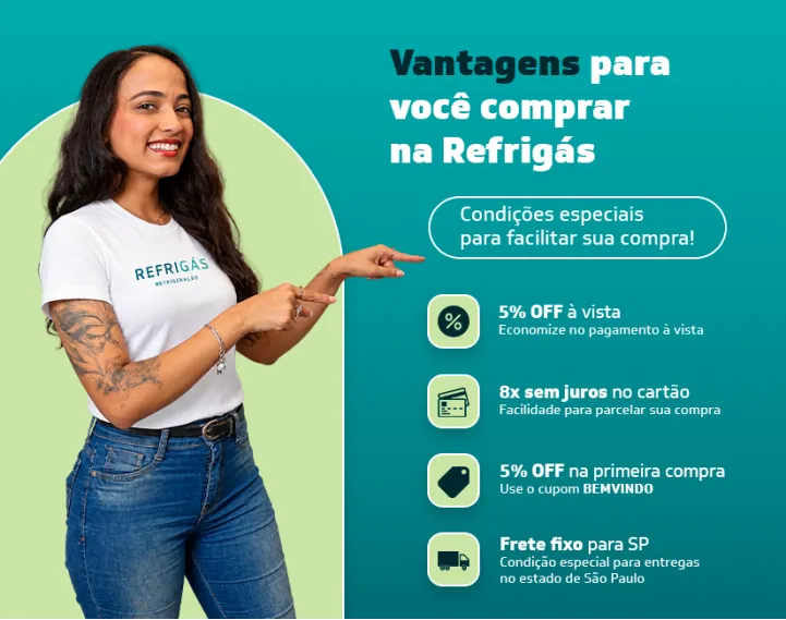 Vantagens Refrigás Banner Vantagens Refrigás