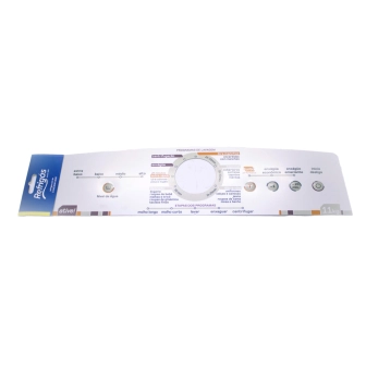 Adesivo Para Painel Da Lavadora Brastemp BWL11 Produto Adesivo Para Painel Da Lavadora Brastemp BWL11