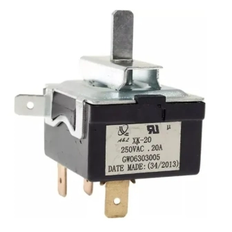 Chave Seletora Rotativa Springer Duo 7.000 a 10.000BTU/H Produto Chave Seletora Rotativa Springer Duo 7.000 a 10.000BTU/H