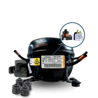 Produto Compressor Embraco 1/10 HP EMIS30HHR - 110V 
