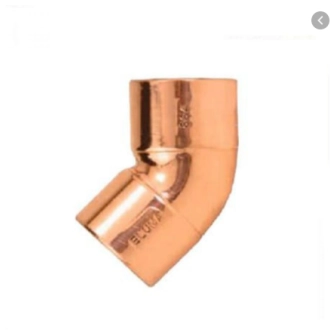 CURVA COBRE 45 5/8 X 1/32 Produto CURVA COBRE 45 5/8 X 1/32