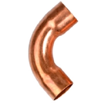 Curva de Cobre 90 (Parede 1/32) - 1.1/8 Produto Curva de Cobre 90 (Parede 1/32) - 1.1/8
