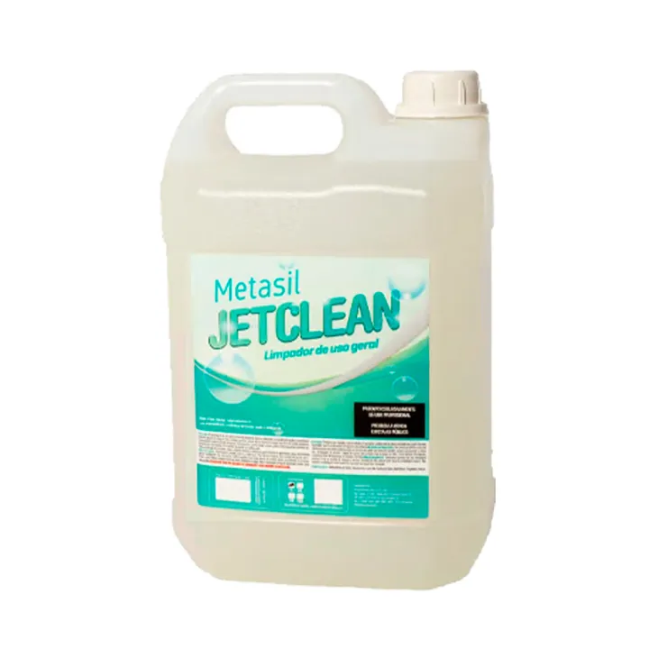 Detergente Desengordurante Jet Clean Metasil (5Litros) Produto Detergente Desengordurante Jet Clean Metasil (5Litros)