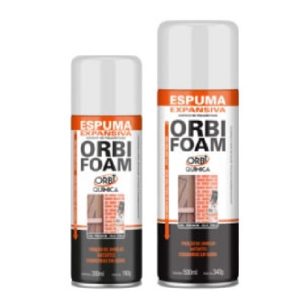 Produto Espuma Poliuretano Expansiva Orbifoam 500ml / 340g