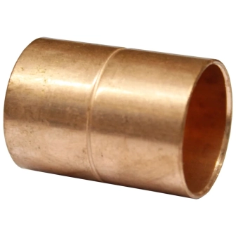 Luva de Cobre 1.1/4 (Parede 1/32) Produto Luva de Cobre 1.1/4 (Parede 1/32)