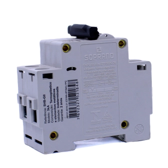Mini Disjuntores SHB 2P X 25A - Soprano Produto Mini Disjuntores SHB 2P X 25A - Soprano