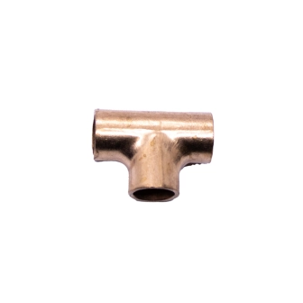 Tee Cobre 1/2 - (Parede 1/16) Produto Tee Cobre 1/2 - (Parede 1/16)