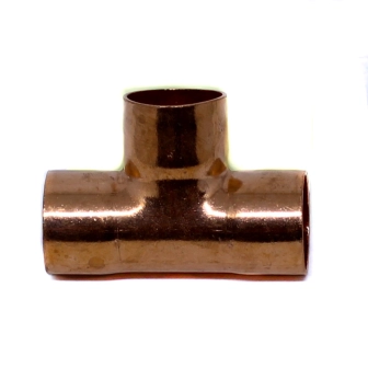 Tee Cobre 5/8 - Parede 1/32 Produto Tee Cobre 5/8 - Parede 1/32