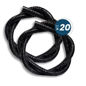 Produto TUBO ESPONJOSO 3/8 REV. PRETO (KIT 20 BARRAS DE 2 METROS)