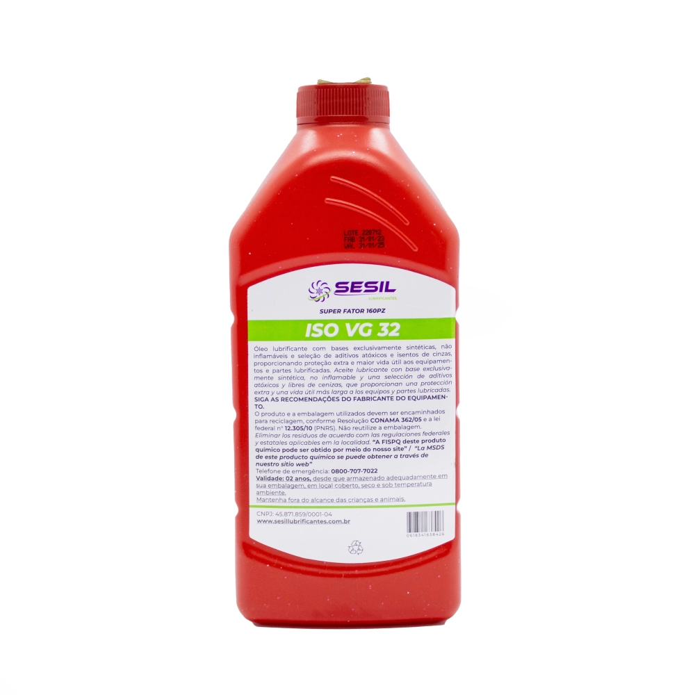 Óleo Sesil Super 160 PZ - 1 Litro | Refrigás Refrigeração