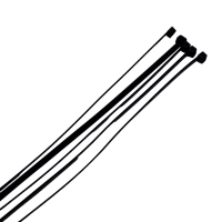 Abraçadeira de Nylon Preto 36cm (100 Unidades) Produto Abraçadeira de Nylon Preto 36cm (100 Unidades)
