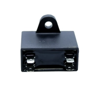 Capacitor Quadrado 2,5MFD/µF 440V a 450V - Preto Produto Capacitor Quadrado 2,5MFD/µF 440V a 450V - Preto