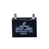 Produto CAPACITOR QUADRADO 7MFD 450V COLDPAC