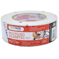 Fita Silver Tape 48MMx50M - Branca Produto Fita Silver Tape 48MMx50M - Branca