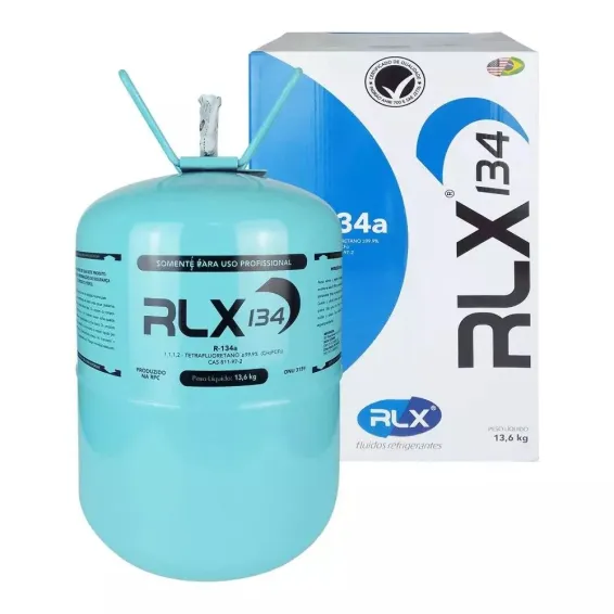 Fluido Refrigerante RLX R134A Produto Fluido Refrigerante RLX R134A