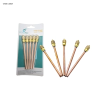 Produto KIT 10 VÁLVULAS DE SERVIÇO SCHRADER 1/4 100MM 