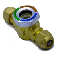 Produto Kit 2 Visores Liquido 3/8 Rosca - Coldpac