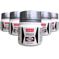 Kit Com 5 Fluxo de Solda Prata 80gr Harris Produto Kit Com 5 Fluxo de Solda Prata 80gr Harris