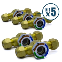 Produto Kit Com 5 Visores de Líquido 3/8 Rosca - Coldpac