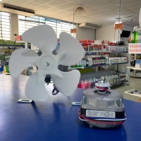 Produto Micro Motor Elco 1/40 Bivolt - Acompanha Suporte e Hélice de Plástico