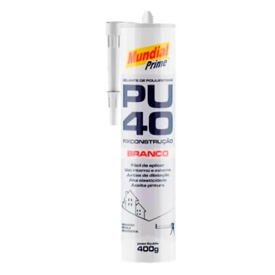 Selastic PU 350gr Branco POWER VED - 030 Produto Selastic PU 350gr Branco POWER VED - 030