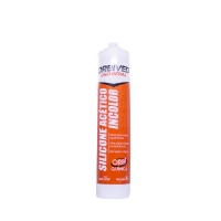 Silicone Acético Incolor 240gr - Orbiflex Produto Silicone Acético Incolor 240gr - Orbiflex