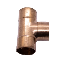 Tee Cobre 1.3/8 (Parede 1/16) Produto Tee Cobre 1.3/8 (Parede 1/16)