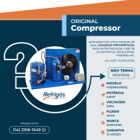 Unidade 5,5 HP HJZ64-3VM R404A 220V Danfoss Produto Unidade 5,5 HP HJZ64-3VM R404A 220V Danfoss