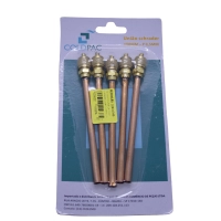 Produto Kit Válvula de Segurança 1/4 (União Schrader) - 5 unidades