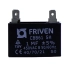 Produto CAPACITOR QUADRADO PRETO 1,0MFD 450V - 000168 Produto Produto CAPACITOR QUADRADO PRETO 1,0MFD 450V - 000168