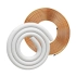 Kit 15m de Panqueca de Tubo de Cobre Eluma 3/8 + 16m de Tubo Isolante DRAX